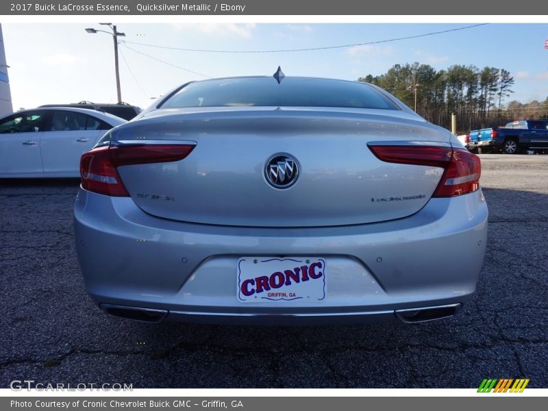 Quicksilver Metallic / Ebony 2017 Buick LaCrosse Essence