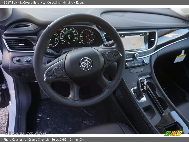Quicksilver Metallic / Ebony 2017 Buick LaCrosse Essence