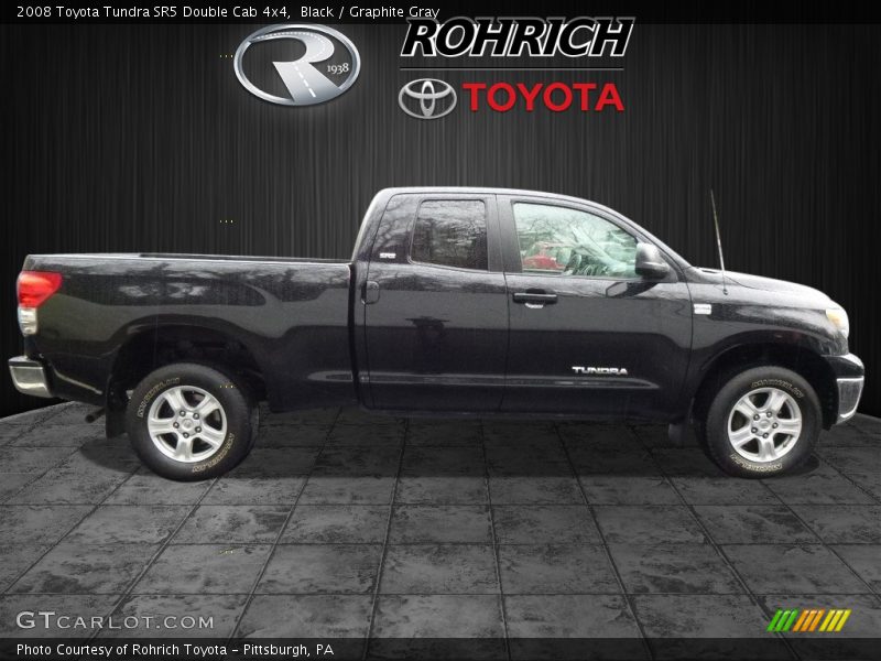 Black / Graphite Gray 2008 Toyota Tundra SR5 Double Cab 4x4