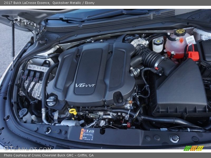 Quicksilver Metallic / Ebony 2017 Buick LaCrosse Essence