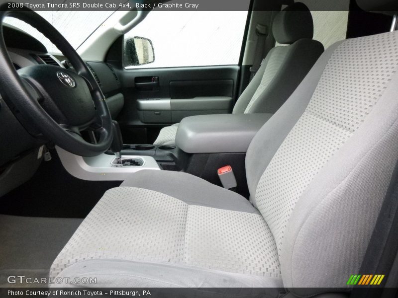Black / Graphite Gray 2008 Toyota Tundra SR5 Double Cab 4x4