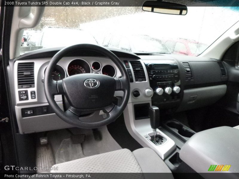 Black / Graphite Gray 2008 Toyota Tundra SR5 Double Cab 4x4