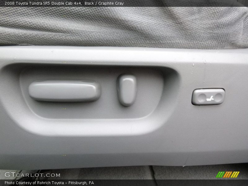 Black / Graphite Gray 2008 Toyota Tundra SR5 Double Cab 4x4