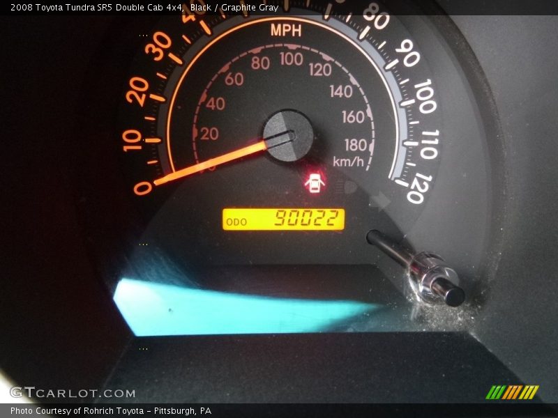 Black / Graphite Gray 2008 Toyota Tundra SR5 Double Cab 4x4