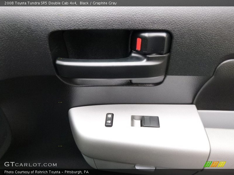 Black / Graphite Gray 2008 Toyota Tundra SR5 Double Cab 4x4