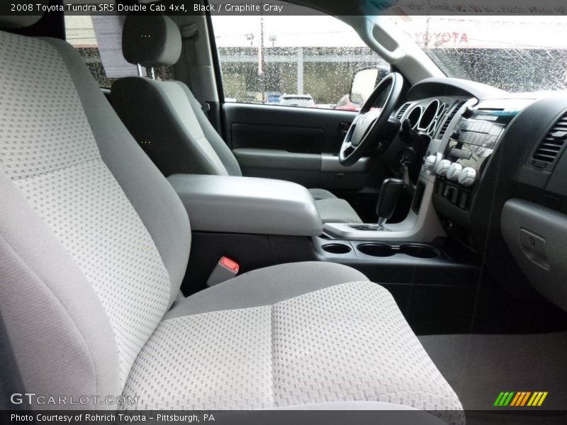Black / Graphite Gray 2008 Toyota Tundra SR5 Double Cab 4x4