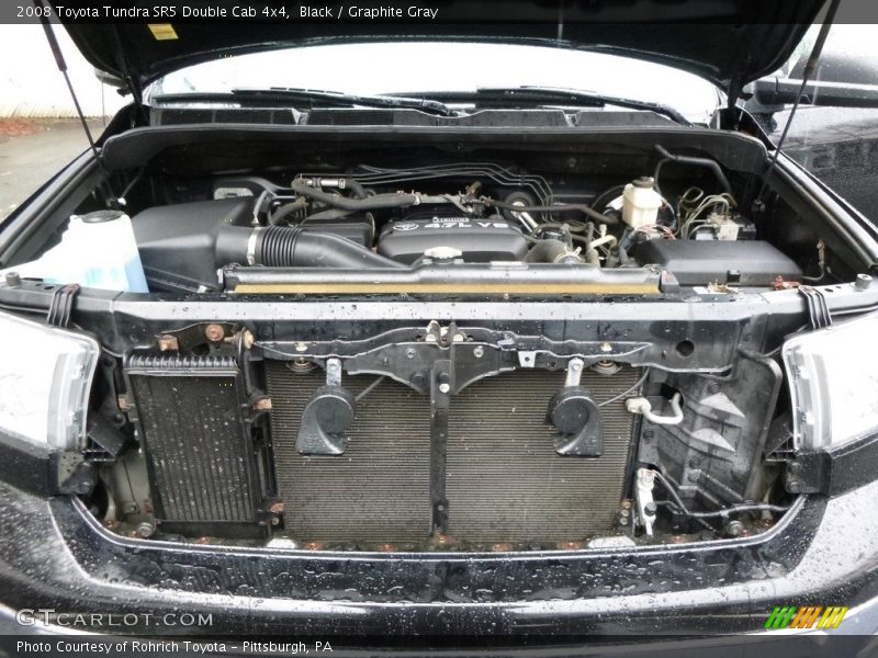 Black / Graphite Gray 2008 Toyota Tundra SR5 Double Cab 4x4