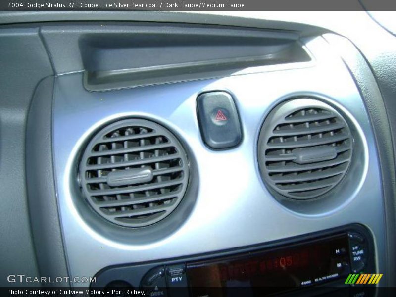 Ice Silver Pearlcoat / Dark Taupe/Medium Taupe 2004 Dodge Stratus R/T Coupe