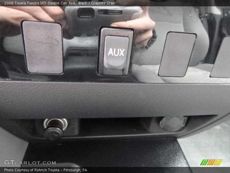 Black / Graphite Gray 2008 Toyota Tundra SR5 Double Cab 4x4