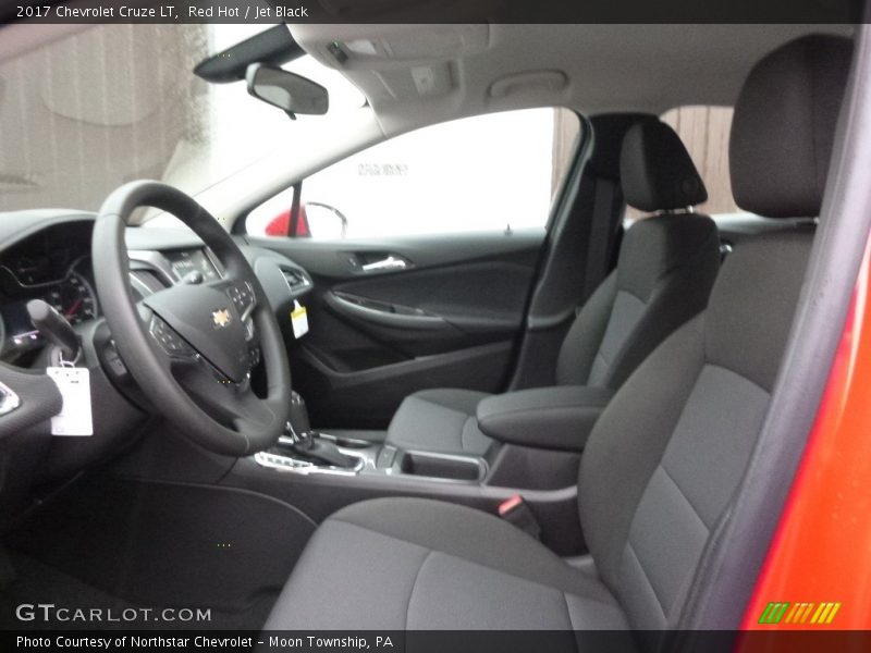 Red Hot / Jet Black 2017 Chevrolet Cruze LT