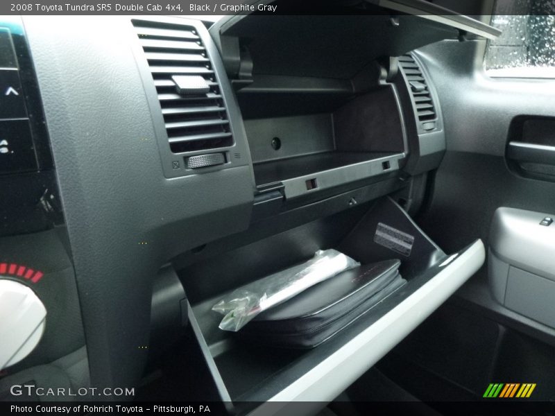 Black / Graphite Gray 2008 Toyota Tundra SR5 Double Cab 4x4