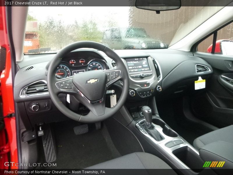 Red Hot / Jet Black 2017 Chevrolet Cruze LT