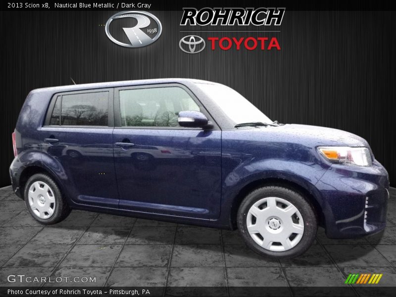 Nautical Blue Metallic / Dark Gray 2013 Scion xB