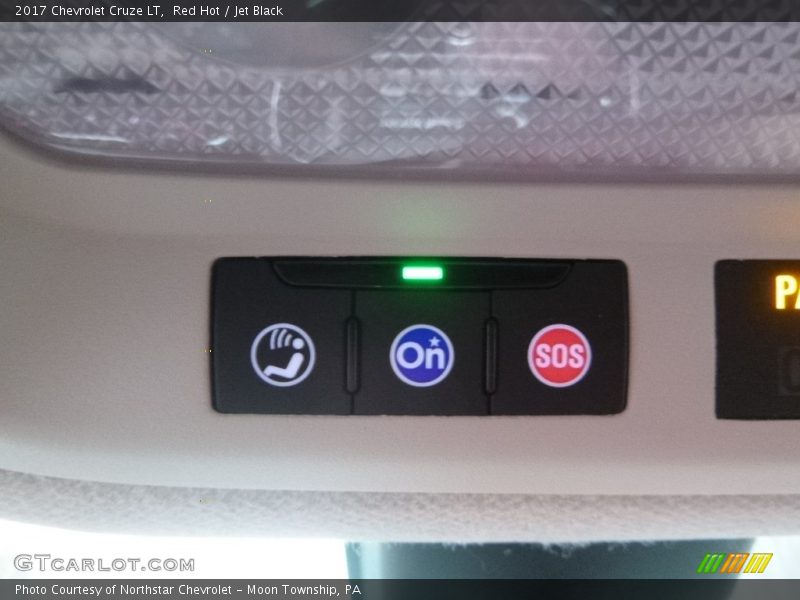 Red Hot / Jet Black 2017 Chevrolet Cruze LT