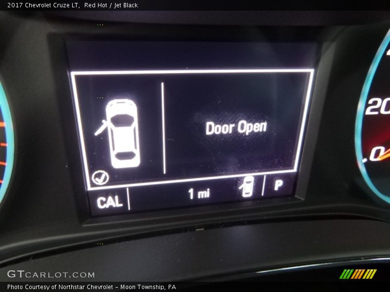 Red Hot / Jet Black 2017 Chevrolet Cruze LT