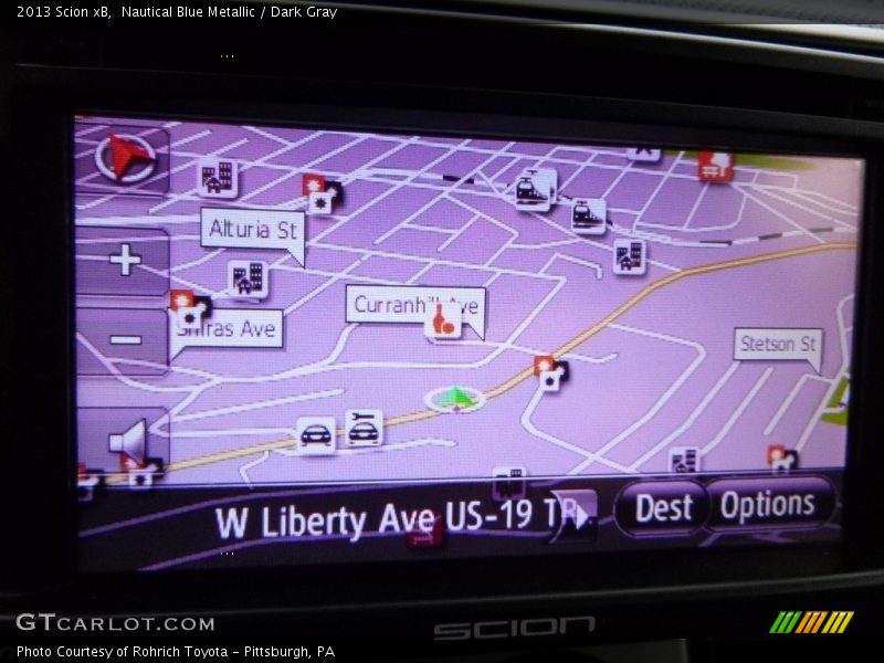 Nautical Blue Metallic / Dark Gray 2013 Scion xB