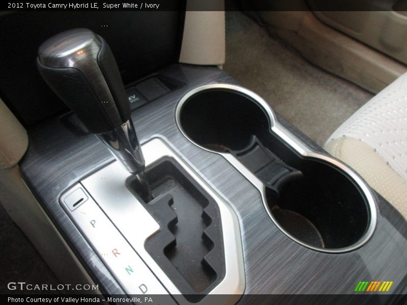 Super White / Ivory 2012 Toyota Camry Hybrid LE