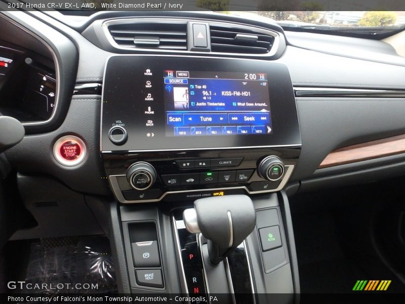 Controls of 2017 CR-V EX-L AWD