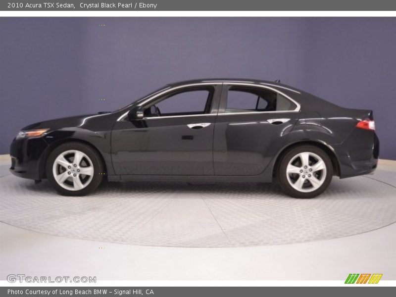 Crystal Black Pearl / Ebony 2010 Acura TSX Sedan