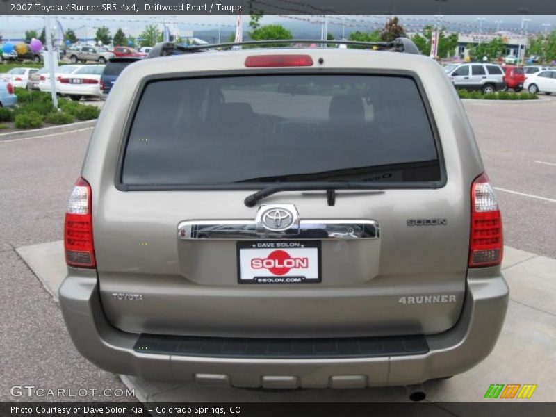Driftwood Pearl / Taupe 2007 Toyota 4Runner SR5 4x4