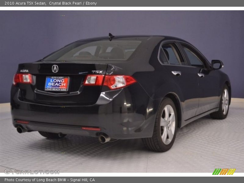 Crystal Black Pearl / Ebony 2010 Acura TSX Sedan