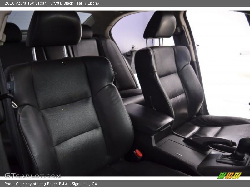 Crystal Black Pearl / Ebony 2010 Acura TSX Sedan