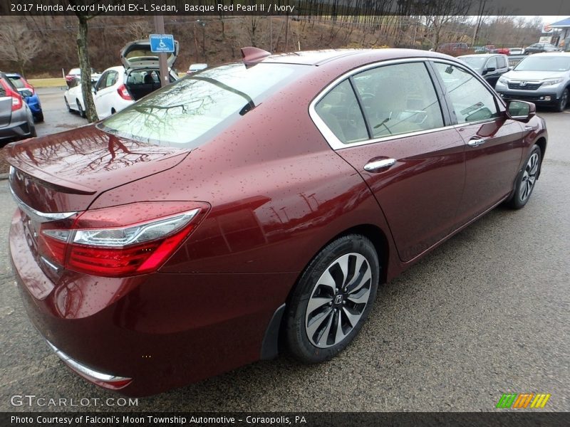 Basque Red Pearl II / Ivory 2017 Honda Accord Hybrid EX-L Sedan