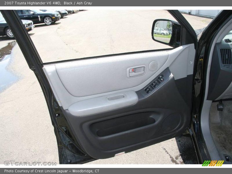 Black / Ash Gray 2007 Toyota Highlander V6 4WD