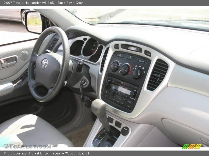 Black / Ash Gray 2007 Toyota Highlander V6 4WD