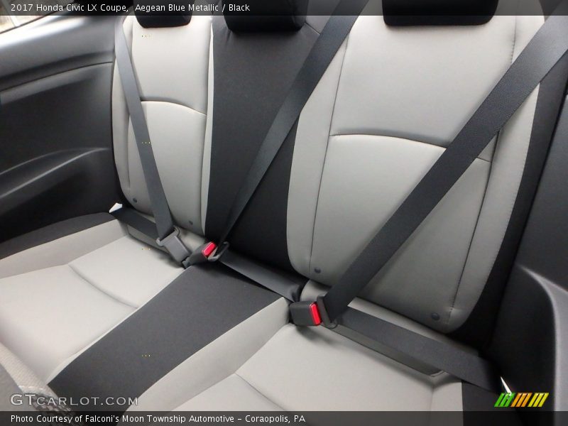 Rear Seat of 2017 Civic LX Coupe