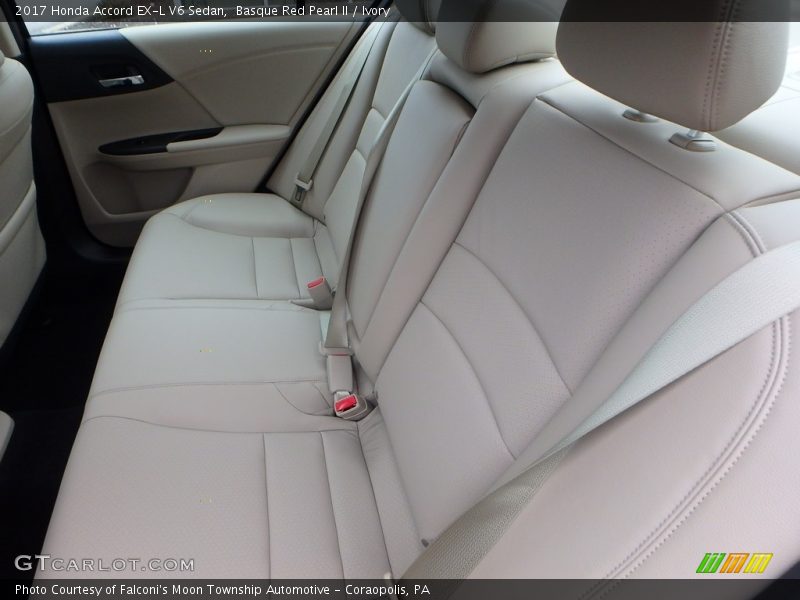 Basque Red Pearl II / Ivory 2017 Honda Accord EX-L V6 Sedan