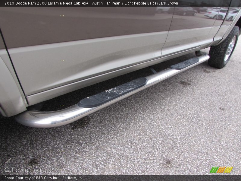 Austin Tan Pearl / Light Pebble Beige/Bark Brown 2010 Dodge Ram 2500 Laramie Mega Cab 4x4