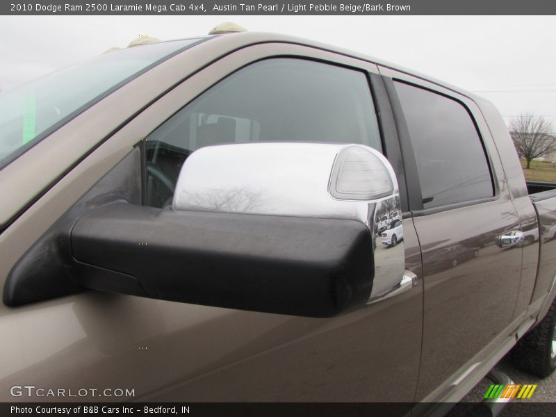 Austin Tan Pearl / Light Pebble Beige/Bark Brown 2010 Dodge Ram 2500 Laramie Mega Cab 4x4