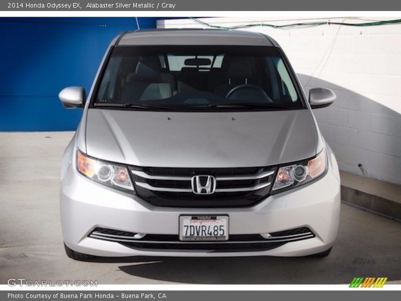 Alabaster Silver Metallic / Gray 2014 Honda Odyssey EX