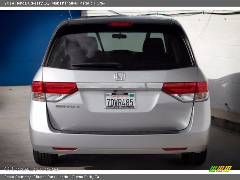 Alabaster Silver Metallic / Gray 2014 Honda Odyssey EX