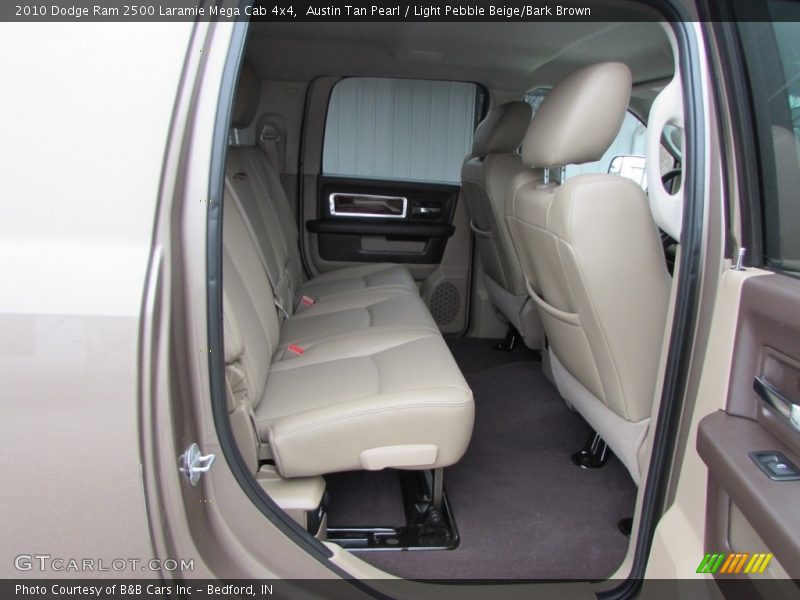 Austin Tan Pearl / Light Pebble Beige/Bark Brown 2010 Dodge Ram 2500 Laramie Mega Cab 4x4