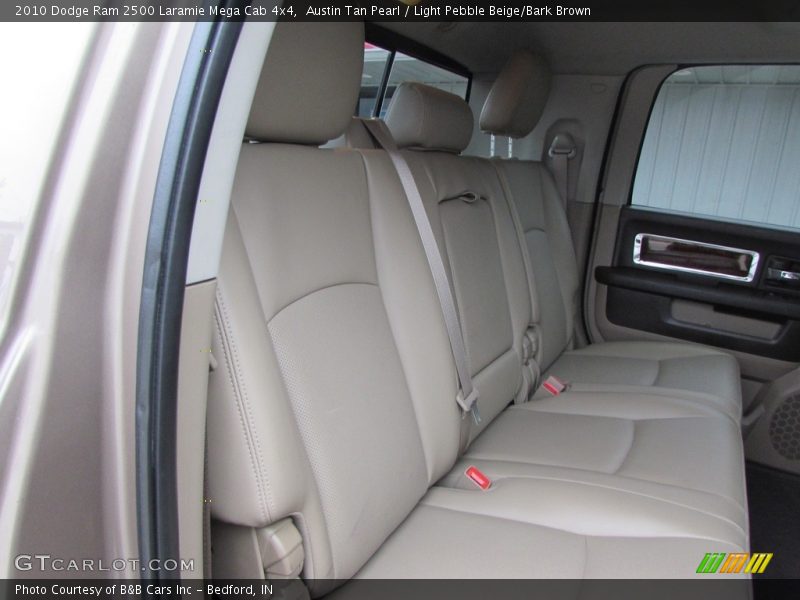Austin Tan Pearl / Light Pebble Beige/Bark Brown 2010 Dodge Ram 2500 Laramie Mega Cab 4x4