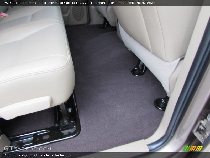 Austin Tan Pearl / Light Pebble Beige/Bark Brown 2010 Dodge Ram 2500 Laramie Mega Cab 4x4