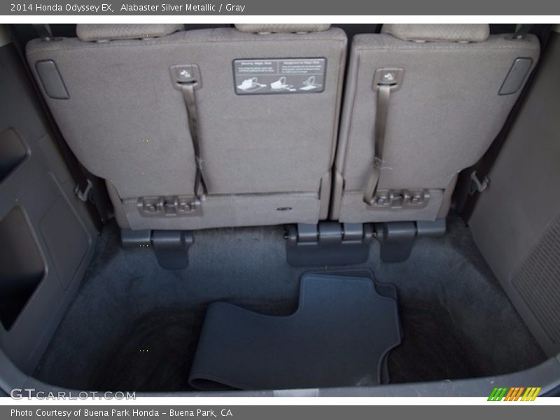 Alabaster Silver Metallic / Gray 2014 Honda Odyssey EX