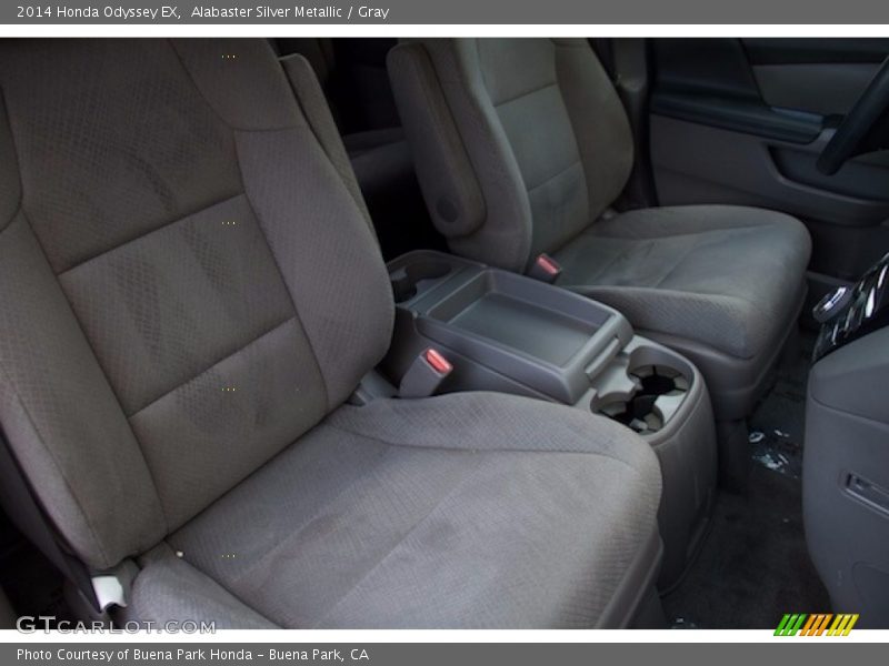 Alabaster Silver Metallic / Gray 2014 Honda Odyssey EX
