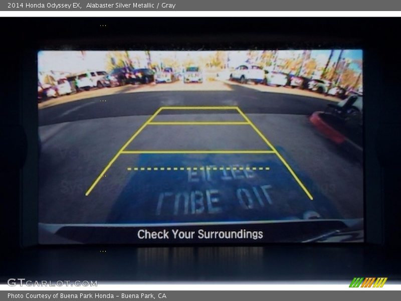 Alabaster Silver Metallic / Gray 2014 Honda Odyssey EX