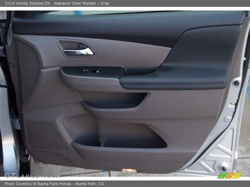 Alabaster Silver Metallic / Gray 2014 Honda Odyssey EX