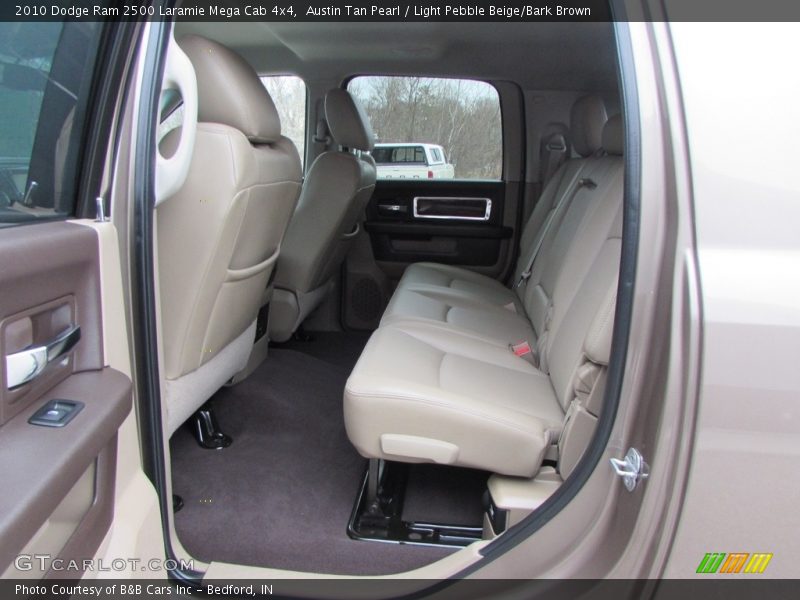 Austin Tan Pearl / Light Pebble Beige/Bark Brown 2010 Dodge Ram 2500 Laramie Mega Cab 4x4