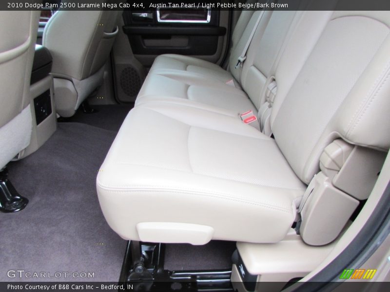 Austin Tan Pearl / Light Pebble Beige/Bark Brown 2010 Dodge Ram 2500 Laramie Mega Cab 4x4