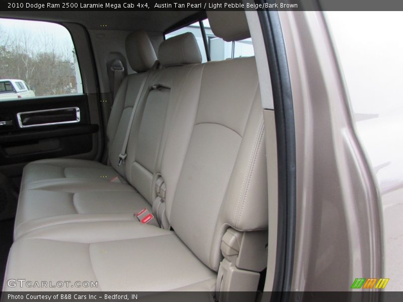 Austin Tan Pearl / Light Pebble Beige/Bark Brown 2010 Dodge Ram 2500 Laramie Mega Cab 4x4