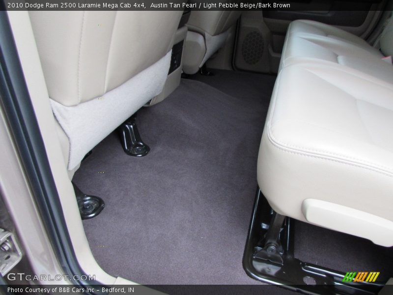 Austin Tan Pearl / Light Pebble Beige/Bark Brown 2010 Dodge Ram 2500 Laramie Mega Cab 4x4