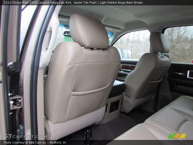 Austin Tan Pearl / Light Pebble Beige/Bark Brown 2010 Dodge Ram 2500 Laramie Mega Cab 4x4