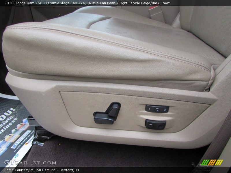Austin Tan Pearl / Light Pebble Beige/Bark Brown 2010 Dodge Ram 2500 Laramie Mega Cab 4x4