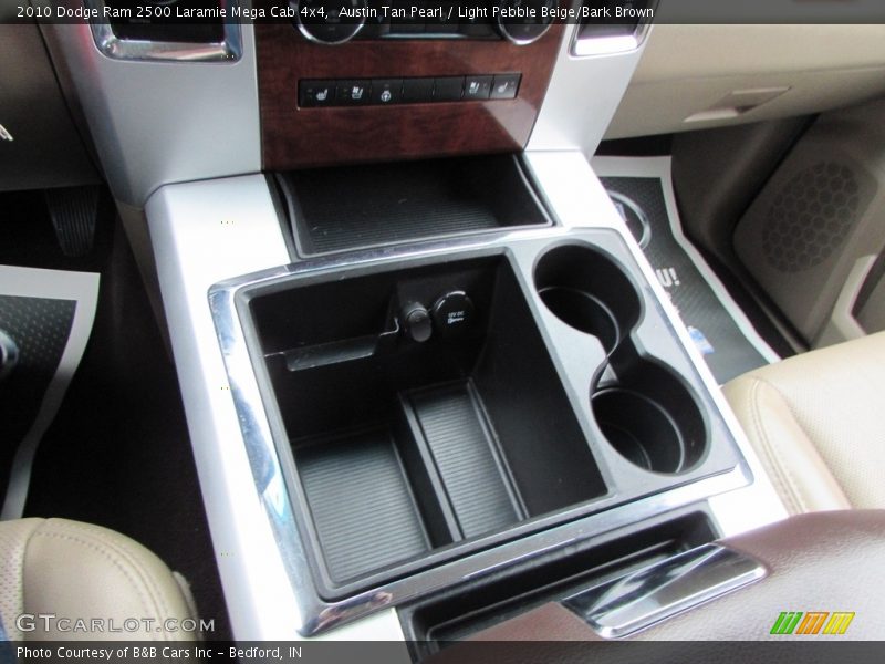 Austin Tan Pearl / Light Pebble Beige/Bark Brown 2010 Dodge Ram 2500 Laramie Mega Cab 4x4
