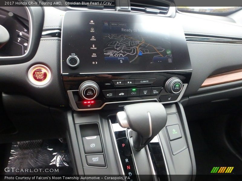 Controls of 2017 CR-V Touring AWD